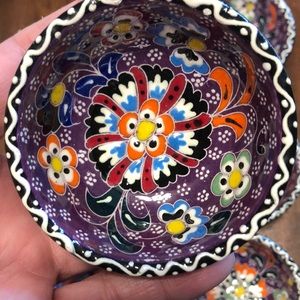 Set of 7 little finger bowls.